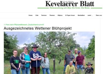 Screenshot Bericht Pflanzwettbewerb 2022 Screenshot Bericht Pflanzwettbewerb 2022