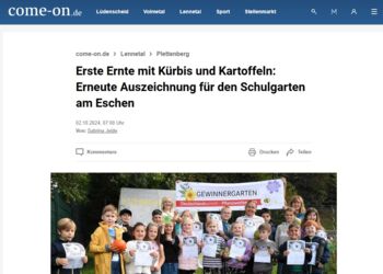 Deutschland summt!-Pflanzwettbewerb 2024: Presse-Echo Deutschland summt!-Pflanzwettbewerb 2024: Presse-Echo