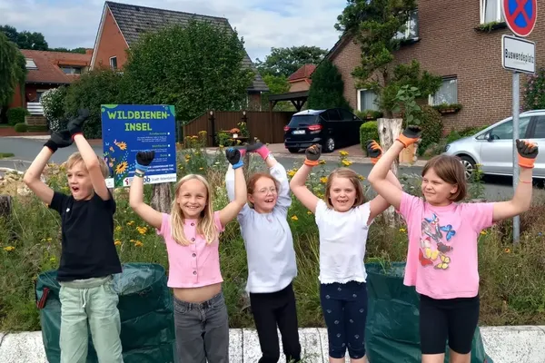 Deutschland summt!-Pflanzwettbewerbs 2025: Foto eines Gewinnerbeitrags